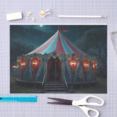 Papier Mousseline Papier de découpage de tente carnavalesque rose Dé (Artisanat)