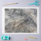 Papier Mousseline Papier de découpage de texture moderne (Artisanat)