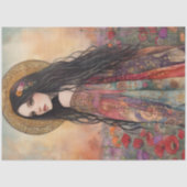 PAPIER MOUSSELINE PAPIER DE DÉCOUPAGE DE TISSU DE DÉCOUPAGE DES GODD (Recto)