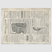 Papier Mousseline Papier de Decoupage d'éphémères (Recto)