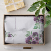 Papier Mousseline Papier de découpage du cadre floral (Cadeau)