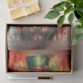 Papier Mousseline Papier de découpage du chef du cirque féminin (Cadeau)