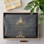 Papier Mousseline Papier de découpage du lustre (Cadeau)