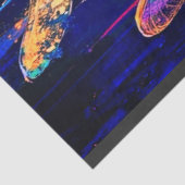 Papier Mousseline Papier de découpage du tissu de vol Aurora (Détail)