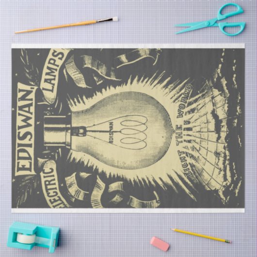 Papier Mousseline Papier de découpage Edison industriel (Artisanat)