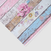 Papier Mousseline Papier de découpage en Planche de Bois Rose (Détail)