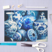 Papier Mousseline Papier de découpage en porcelaine MING (Artisanat)