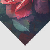 Papier Mousseline Papier de découpage, Enveloppement - Jardin Rose E (Détail)