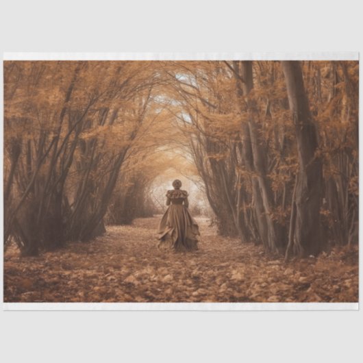 Papier Mousseline Papier de découpage, Enveloppement - Whispers of t (Recto)