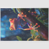 Papier Mousseline Papier de découpage Frog 3 (Recto)