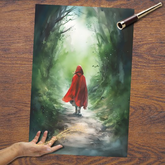 Papier Mousseline Papier de découpage Girin Forest 2