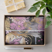 Papier Mousseline Papier de découpage Gothique Shabby Glam H (Cadeau)