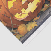 Papier Mousseline Papier de découpage Halloween Chats 4 (Détail)