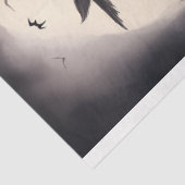 Papier Mousseline Papier de découpage Halloween Chien 1 (Détail)