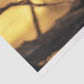 Papier Mousseline Papier de découpage Halloween Witch Chat 4 (Détail)