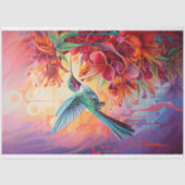 Papier Mousseline Papier de découpage Hummingbird 1 (Recto)