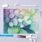 Papier Mousseline Papier de découpage HYDRANGEA (Artisanat)