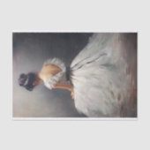 Papier Mousseline Papier de découpage La Fille 1 (Recto)