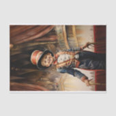 Papier Mousseline Papier de découpage Little Ringmaster 3 (Recto)