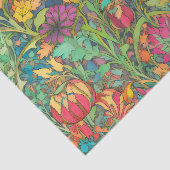 Papier Mousseline Papier de découpage MILLEFLEUR (Détail)