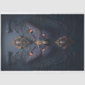 Papier Mousseline Papier de découpage Moth Dark Academia 3 (Recto)