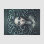 Papier Mousseline Papier de découpage mythique Medusa (Recto)