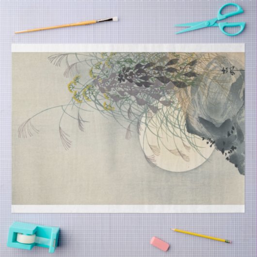 Papier Mousseline Papier de découpage Ohara Koson (Artisanat)