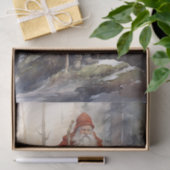 Papier Mousseline Papier de découpage Old Man Père Noël 6 (Cadeau)