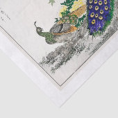 Papier Mousseline Papier de découpage Peacock (Détail)