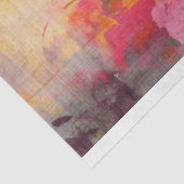 Papier Mousseline Papier de découpage Peacock en fleurs (Détail)