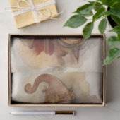 Papier Mousseline Papier de découpage Père Noël 6 nostalgique (Cadeau)