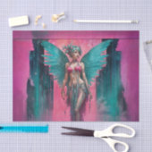 Papier Mousseline Papier de découpage poitrine rose (Artisanat)