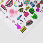 Papier Mousseline Papier de découpage Pop Art et Comic Images (Détail)