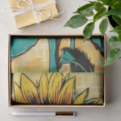 Papier Mousseline Papier de découpage Pop Art Sunflower (Cadeau)