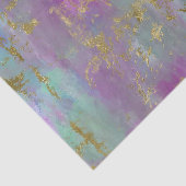 Papier Mousseline Papier de découpage Purges, bleus et or (Détail)