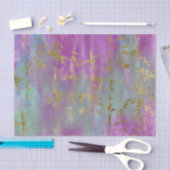 Papier Mousseline Papier de découpage Purges, bleus et or (Artisanat)