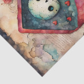 Papier Mousseline Papier de découpage robotique de la Saint-Valentin (Détail)