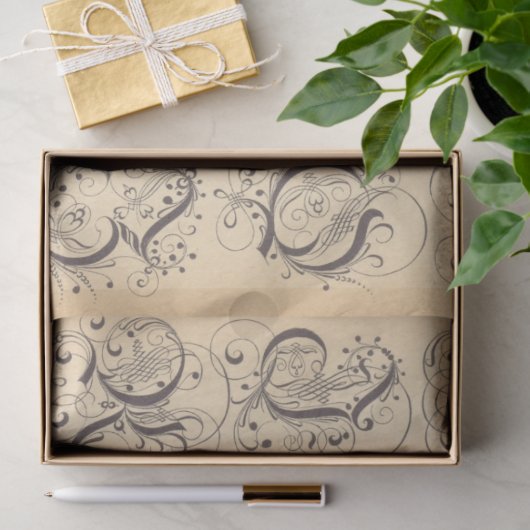 Papier Mousseline Papier de découpage Rollerball (Cadeau)