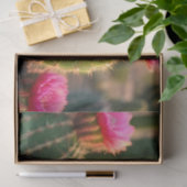 Papier Mousseline Papier de découpage rose et vert Cactus Arizona (Cadeau)