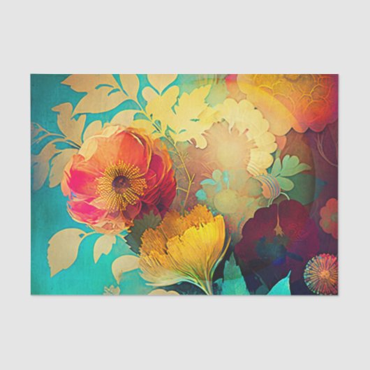 Papier Mousseline Papier de découpage SCHEHERAZADE (Recto)