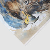 Papier Mousseline Papier de découpage Steampunk Falcon 4 (Détail)