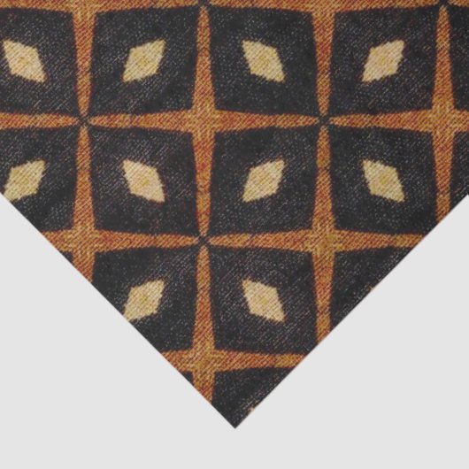 Papier Mousseline Papier de découpage textile africain (Détail)