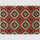 Papier Mousseline Papier de découpage textile africain (Recto)