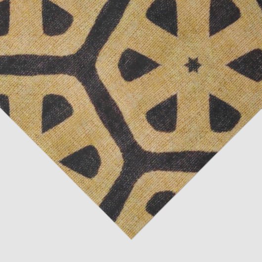 Papier Mousseline Papier de découpage textile africain (Détail)