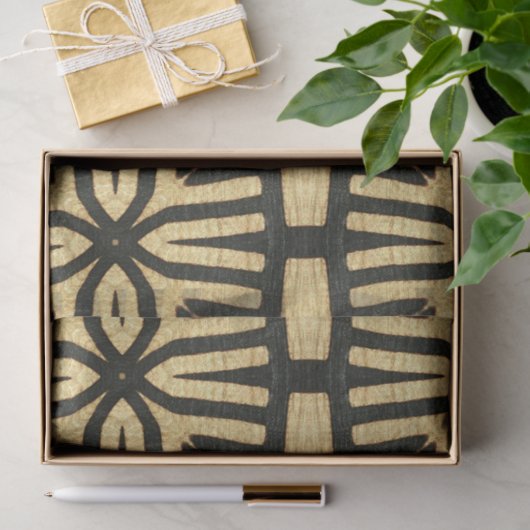 Papier Mousseline Papier de découpage textile africain (Cadeau)