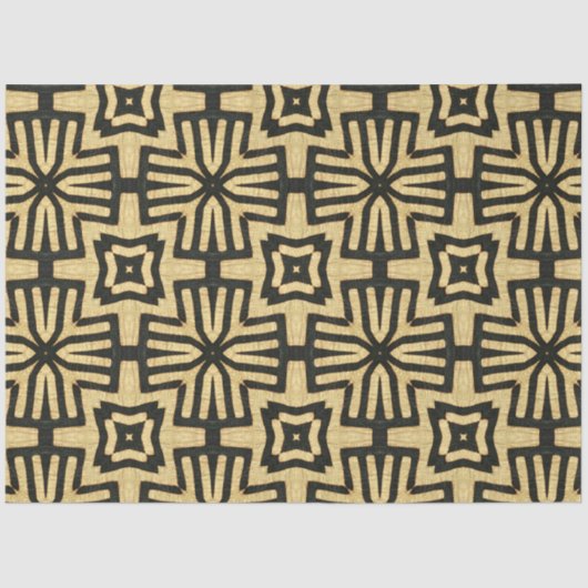 Papier Mousseline Papier de découpage textile africain (Recto)