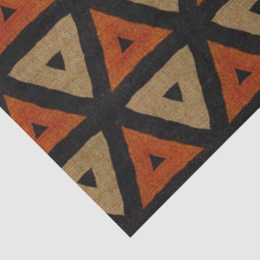 Papier Mousseline Papier de découpage textile africain (Détail)