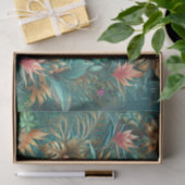 Papier Mousseline Papier de découpage Tropical Iridescendant (Cadeau)