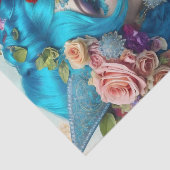 Papier Mousseline Papier de découpage victorien gras (Détail)