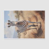 Papier Mousseline Papier de découpage Zebra 1 (Recto)